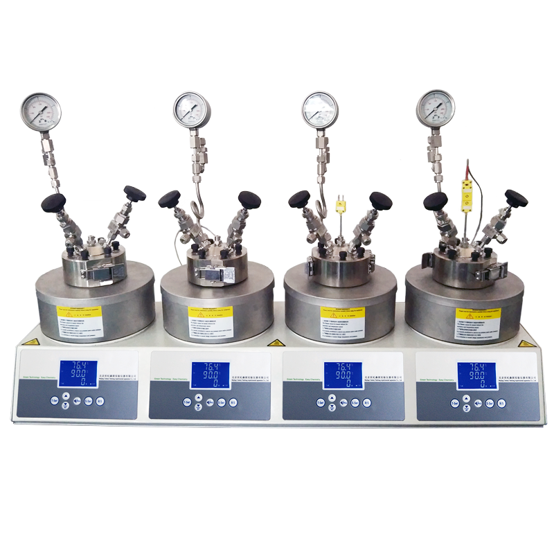 四位平行反应釜的技术参数(图1)