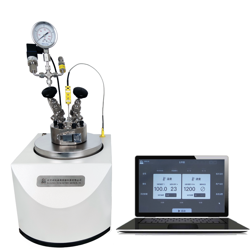 SLM-T10-1000ml触屏微型反应釜(图2)