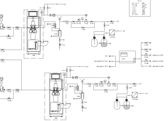 全自动反应可逆连串反应的生产工艺装置(图2)